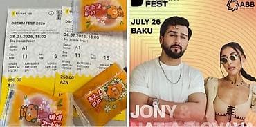 Məhsul: Dream Fest 2026 konsert biletləri • Tədbir: Dream Fest 2026