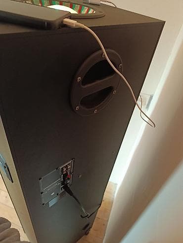 bluetooth usb: Geniş gücə malik, diskoteka effektli ev/party səs sistemi — 4