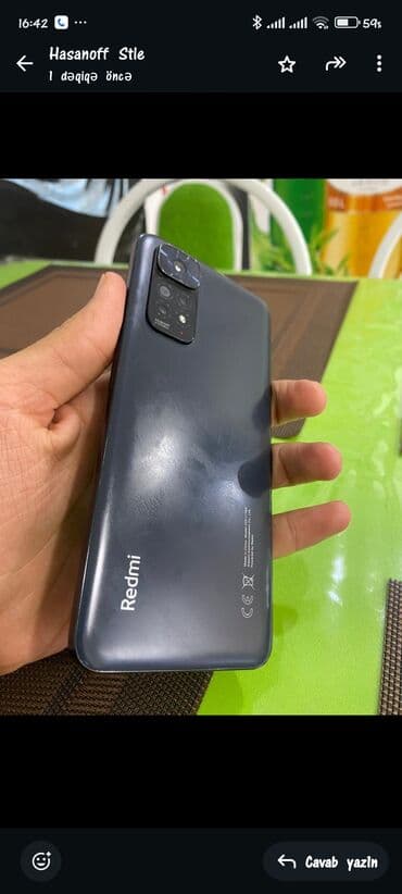 mi 12 t: Redmi Note 11S, 128 GB, rəng - Qara — 4