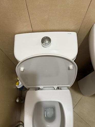 dus kabina: Satılır: Komplekt sanitar qovşağı avadanlıqları - Klozet: döşəməyə — 1