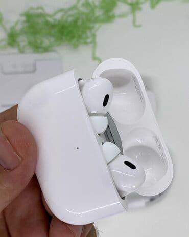 airpods pro: Simsiz (Bluetooth) Qulaqcıqlar, Apple, rəng - Ağ — 2