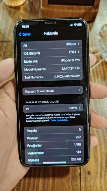 iphone 11 pro max ucuz: IPhone 11 Pro, 256 ГБ, Matte Midnight Green, Face ID — 7