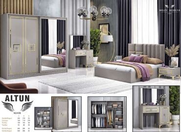 İkinəfərlik çarpayı, Dolab, Termo, 2 tumba, Yeni