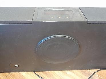 mi android tv box: Tv stend front 8 dinamik + 20 sm bass kolonka radio fm aux pultu var — 3