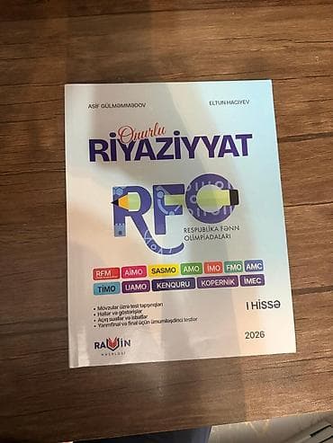 ingilis az tercume: Məhsul: “Onurlu Riyaziyyat – RFO (Respublika Fənn Olimpiadaları)”, I — 1