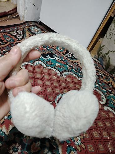 беруши баку: Qış üçün qulaqlıq dəsti - Model: tüklü/plyuş qulaqları örtən başlıqlı — 3