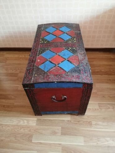 Sandiq qedimi. старинный. Olculeri: 86x46x48 sm. Uzunlugu 86, eni 46 at lalafo.az — 3 Sandiq qedimi. старинный. Olculeri: 86x46x48 sm. Uzunlugu 86, eni 46 — 3