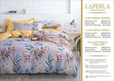 qızdırıcı döşək: Laperla yataq dəsti. Parça pambıqdır Ölçü tək nəfərlik Çxol 160*220 — 2