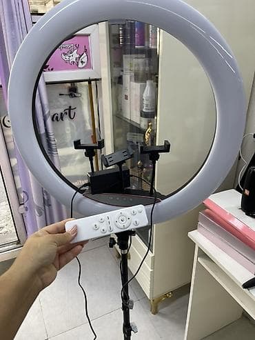 Elektronika: Peşəkar LED ring işıq dəsti - Böyük diametrli dairəvi LED işıq — 1