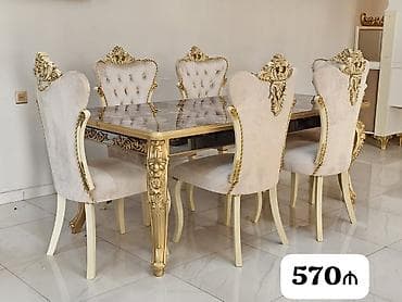 кухонные стулья: Masa dəsti satılır 570₼. İdeal vəziyyətdə. Ünvan Binəqədi. Fatimə99 — 1