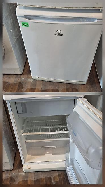 Mini Indesit Soyuducu Satılır, rəng - Ağ