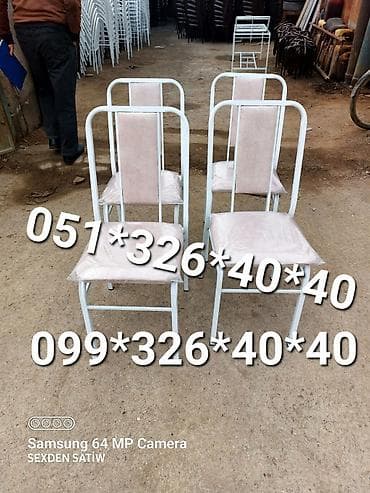 ev stolu: Mətbəx üçün, Yeni, Qatlanmayan, Stul — 9