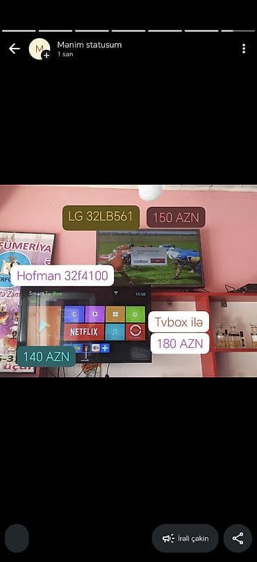komputer manitor: Televizorlar ideal vəziyyətdədir — 1