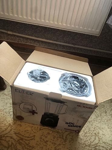 blender: ELOEK stolüstü blender seti Xüsusiyyətlər: - Şüşə qab: qalın, ölçü — 6