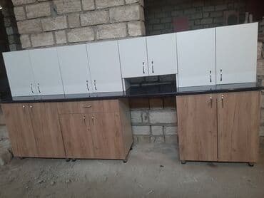 кухонная мебель: Mebil yenidi ölcu 3 metir işkaflarin yerin rahat deşile biliner tecili — 3