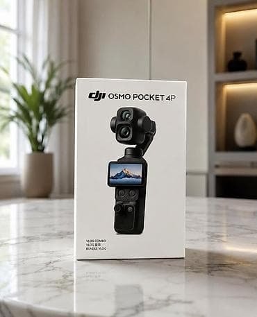 hard disk 4 tb: DJI Osmo Pocket 4P – Vlog Combo Bağlı Qutu Formasında Mallar Çindən — 1