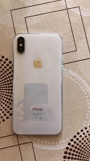 iphone x satisi: IPhone X, Gümüşü, Simsiz şarj — 2