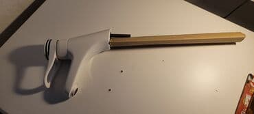 Hamam üçün aksessuarlar: Grohe smesitel. Almaniya istehsali orijinal. Ag rengli. Istifada — 2