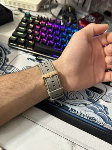 Eynəklər: Şəffaf korpuslu kişi qol saatı - Korpus: şəffaf polikarbonat tonda — 4