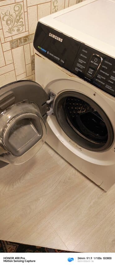 Стаканы: Стиральная машина Samsung, 7 кг, Б/у, Автомат, Без сушки, Нет кредита, Самовывоз — 2