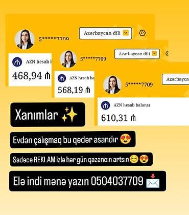 tələbə işi: Marketoloq, 20 yaş, Təcrübəsiz, Natamam iş günü — 1