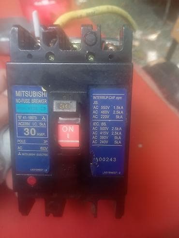 Təmir və tikinti: Mitsubishi Electric Elektrik avtomat, 3 faza — 1