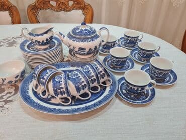 чайный сервис: Английский чайный сервиз 12 персон новый в упаковке — 2