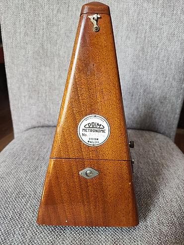 metronom: PRIM mexaniki metronom – Maelzel sistemi İstehsal: Çexoslovakiya — 1