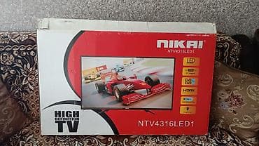 samsung wifi tv 82 ekran: Yeni Televizor Nikai LED ekran 43" Ünvandan götürmə, Ödənişli çatdırılma, Rayonlara çatdırılma — 5