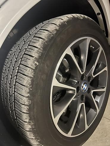 bmw f10 disk teker: BMW orijinal yüngül lehimli disklər və təkər dəsti - Rəng: ikirəngli — 2