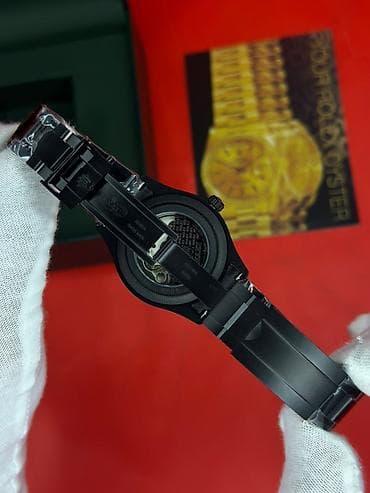 sensor saatlar: ▪️Kişi qol saatı ▪️”*ROLEX*” markası ▪️Model: *Labelnoir * ▪️"Mat — 3