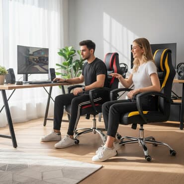 intex kreslo: Yeni, Təkərli, Qolları tənzimlənir, Dəri — 1