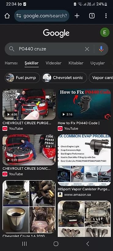 cruze difuzer: Obd 2 — 8