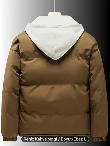 kurtkalar 2021: Qış Gödəkcəsi Ölçü:XXL Moda:Oversize — 2