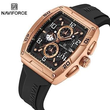 gizil saat: Qol saatı, NaviForce, rəng - Qızılı — 1