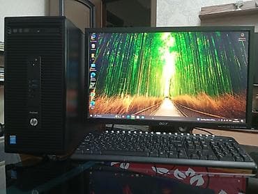 HP ProDesk 490 G2 stolüstü kompüter dəsti problemsiz tam