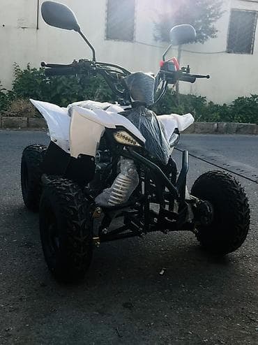 ATV kvadrosikl 150cc. Uşağ Üçün – benzinli, 4 təkərli, ağ rəngdə lalafo.az -da ATV kvadrosikl 150cc. Uşağ Üçün – benzinli, 4 təkərli, ağ rəngdə