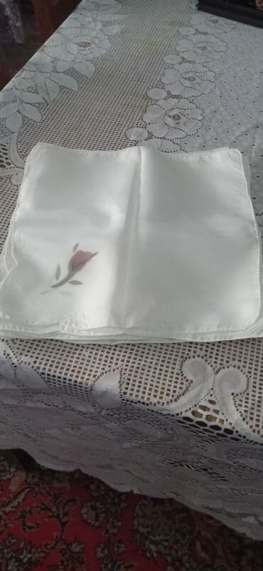 türkmən tekstil: 6ədəd parça salfetkalar təzədir giymət sondu — 1