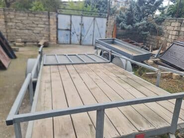 дом на колёсах: Yük daşıma üçün qoşqu (treyler) Texpasportu var - Geniş ölçülü açıq — 3