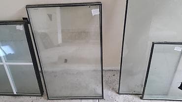 şüşə qapı: Müxtəlif ölçü və növlərdə şüşə panellər Adi Şüşə 90x59, 60x58 — 9