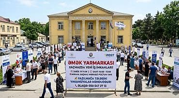Xacmazda “Əmək Yarmarkası” – müxtəlif sahələr üzrə yeni iş imkanları!