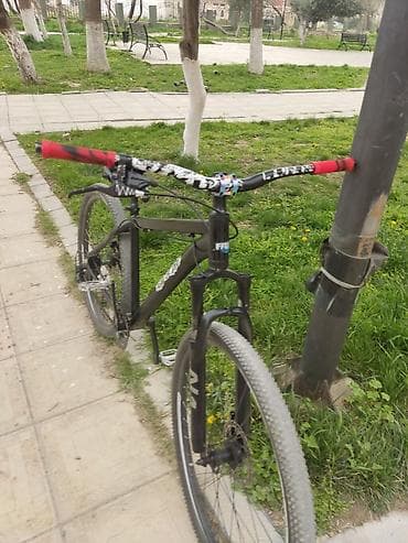 velosiped satiram: TECİLİ SATİLİR İdeal real alıcıya endirim olacaq - Çərçivə: Alüminium — 6