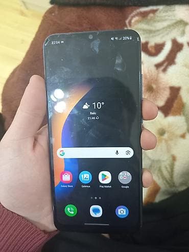 Samsung Galaxy A03, 32 GB, rəng - Göy, İki sim kartlı