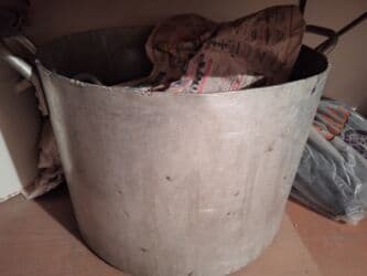 алюминиевые бочки для молока: Кастрюля, цвет - Серый, Алюминий, Больше 5 л, Россия — 2