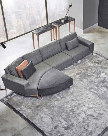 Кресла: Угловой диван, Новый, Раскладной, С подъемным механизмом, Ткань, Бесплатная доставка — 5