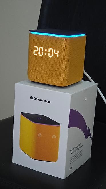 yandex stansiya: Yeni Yandex Kolonka, Növ - Smart, rəng - Narıncı — 4