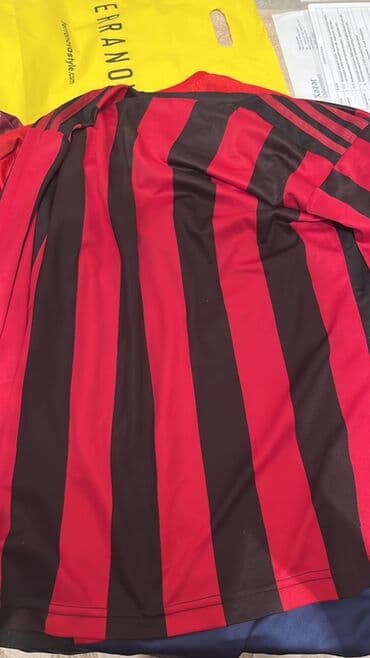 futbol koynəyi: Futbolka, Adidas, M, rəng - Qırmızı — 2