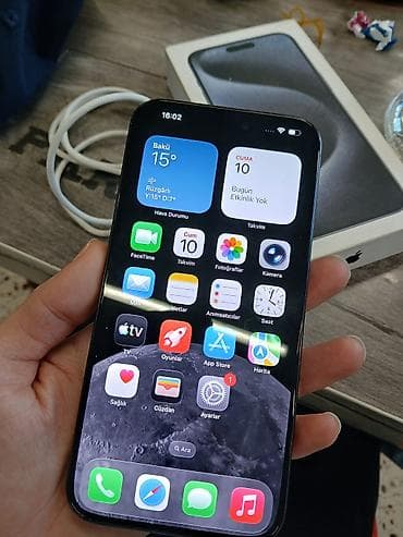 apple.iphone 5: IPhone 15 Pro Max, 256 GB, Blue Titanium, Face ID — 3