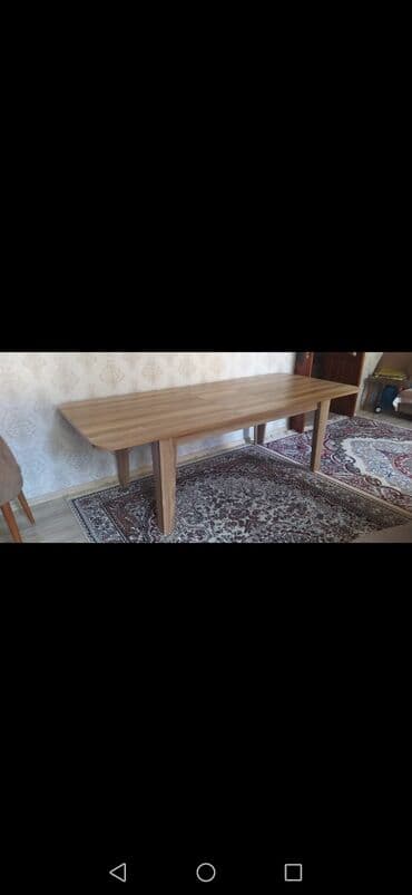 Masalar: Qonaq masası, İşlənmiş, Açılan, MDF, Dördbucaq masa — 5