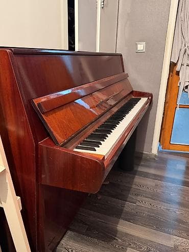 gitara klassik: Upright pianino – Юность ) modeli - Korpus: parlaq tünd qəhvəyi taxta — 3